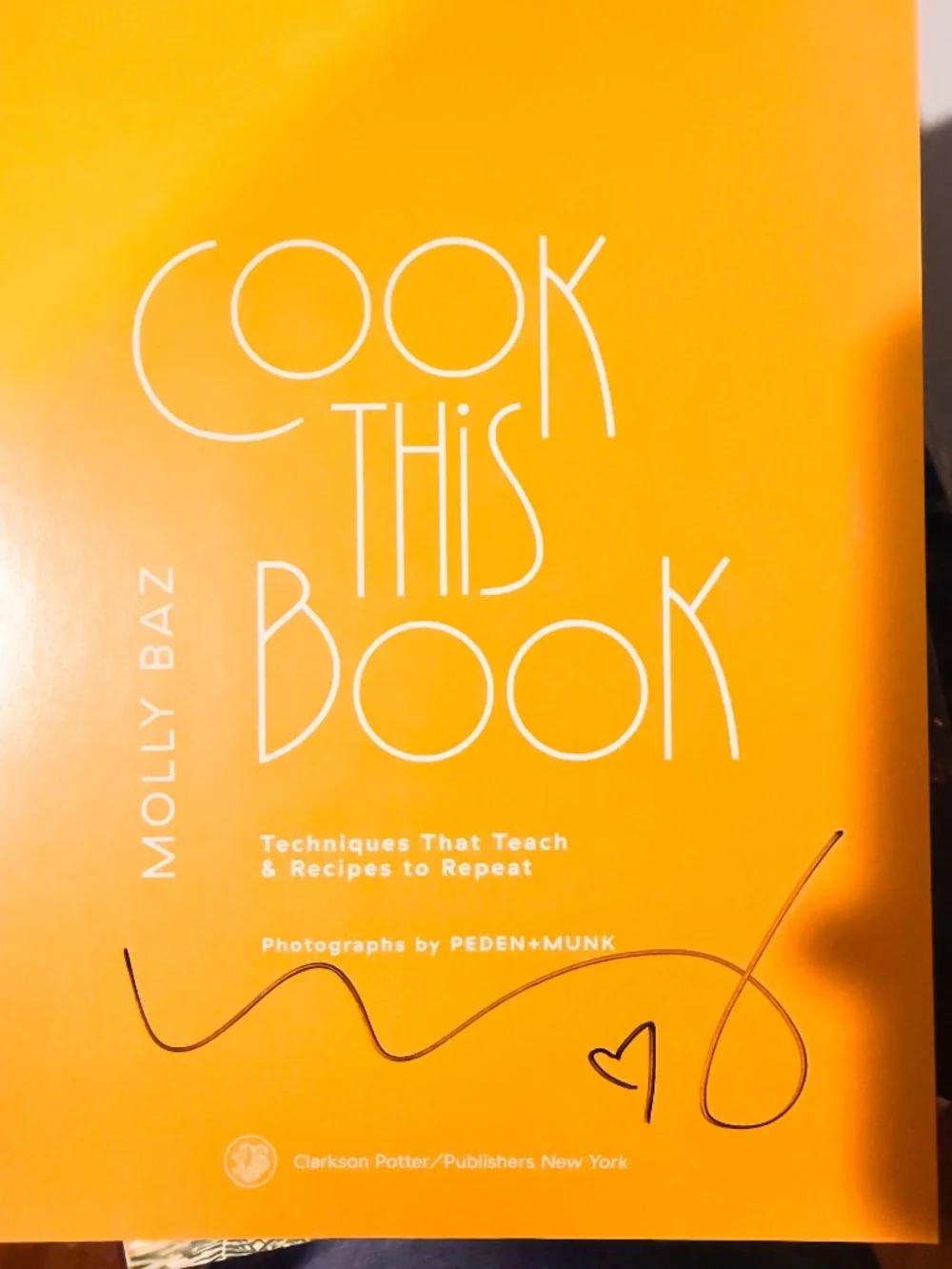 Bundle of Signed Cookbooks